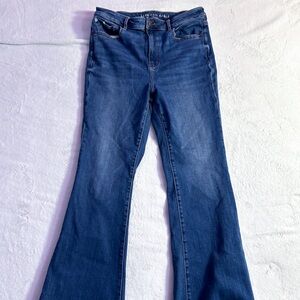 American eagle flared jeans size 12